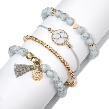 Ensemble de bracelets quatre pièces