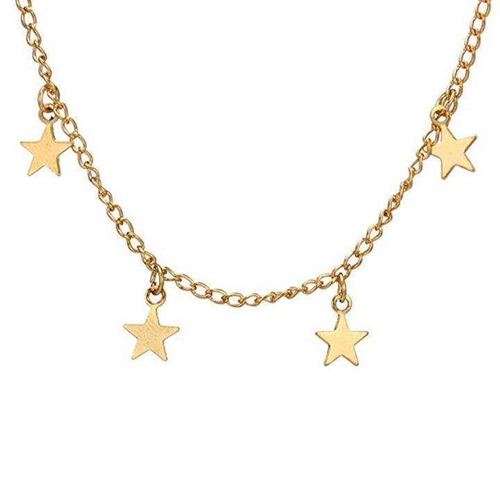 Collier étoile pendante