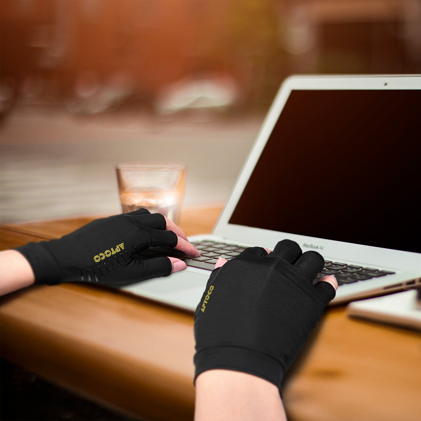 Gants de compression antidérapants en fibre de cuivre pour hommes et femmes, pour l'arthrite
