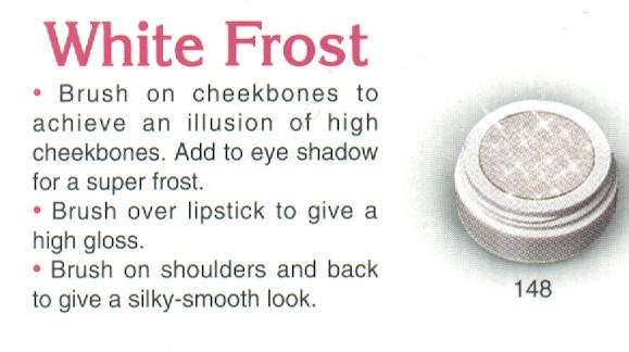 Enlumineur White Frost pour les joues, les yeux et le corps