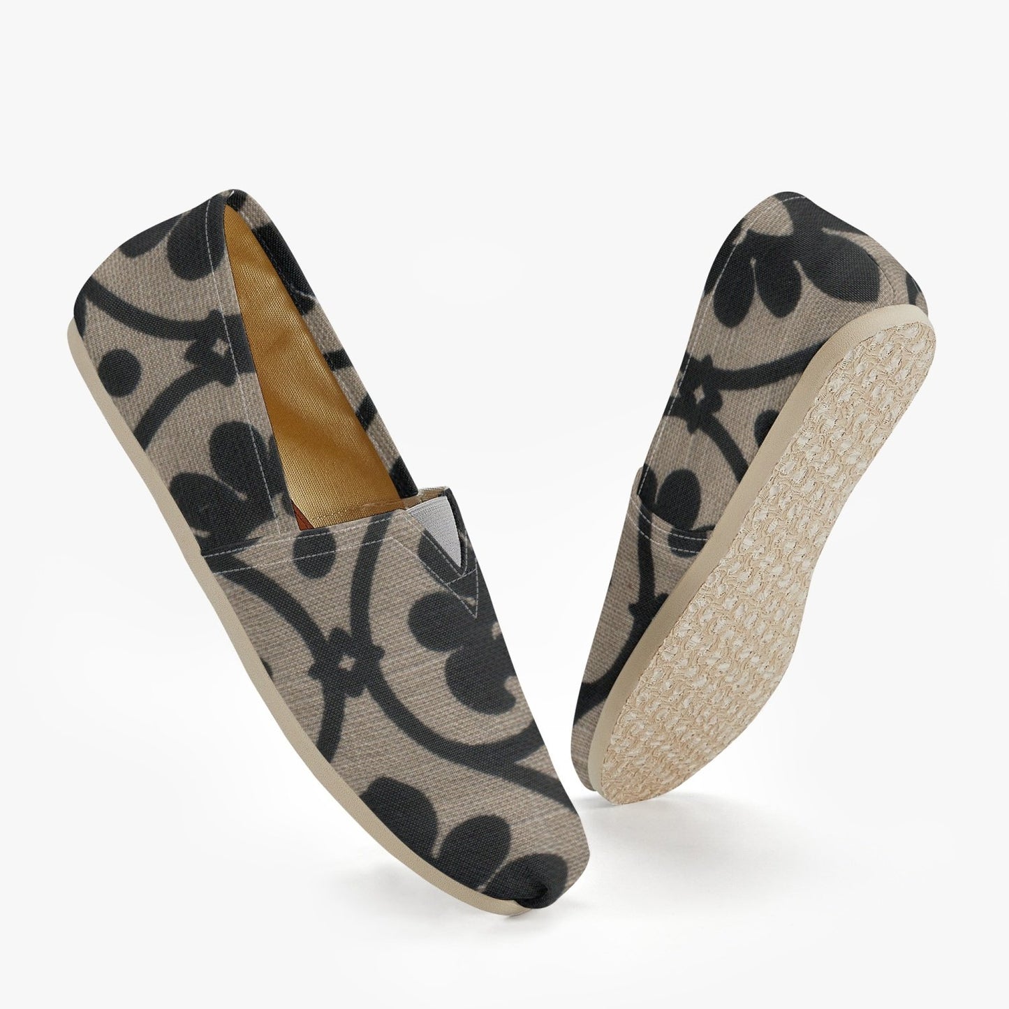 Espadrilles à imprimé ethnique Jacki Easlick