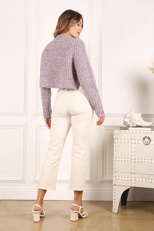 Suéter multicolor melange
