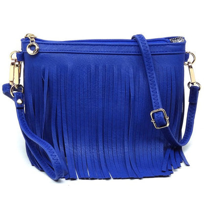 Sac bandoulière à franges western