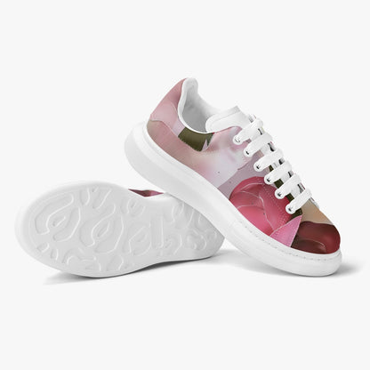 Zapatillas bajas de cuero con estampado floral de Jacki Easlick 