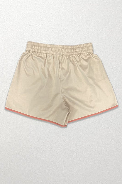Pantalones cortos de rayas retro