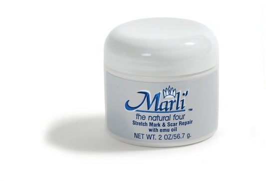 Crema reparadora de estrías y cicatrices de Marli' Skin Care