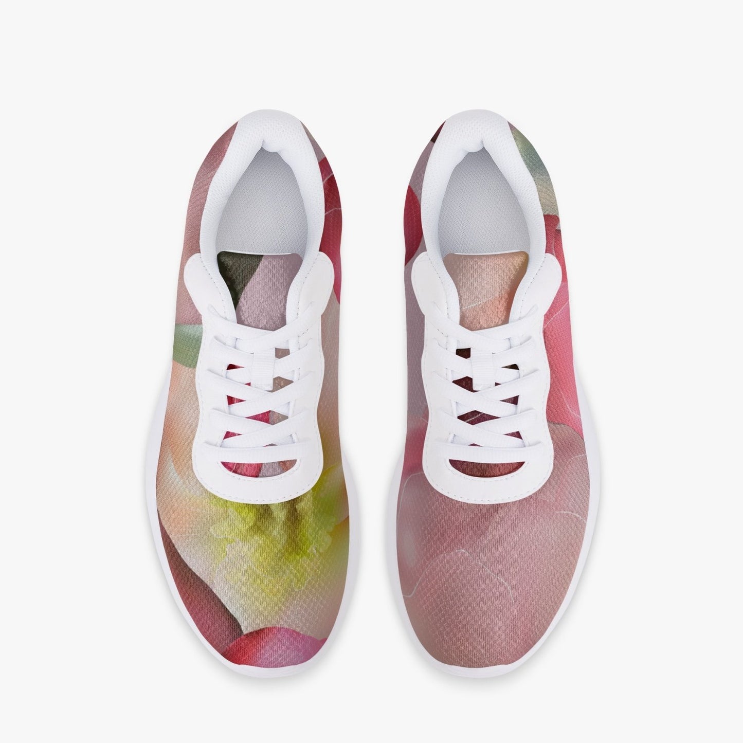 Zapatillas para correr de malla con estampado floral Jacki Easlick 