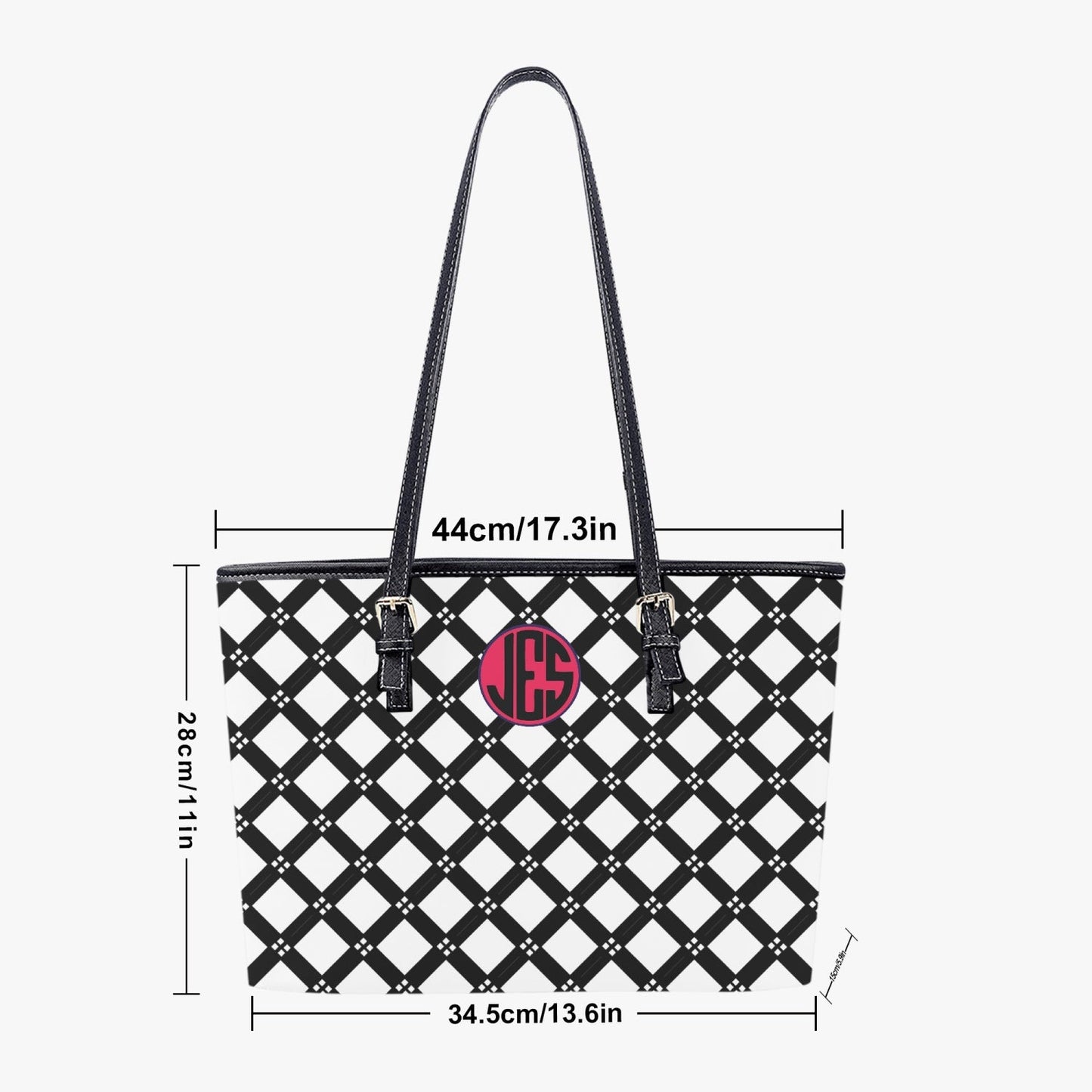 Grand sac fourre-tout en cuir JES