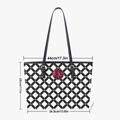 Grand sac fourre-tout en cuir JES