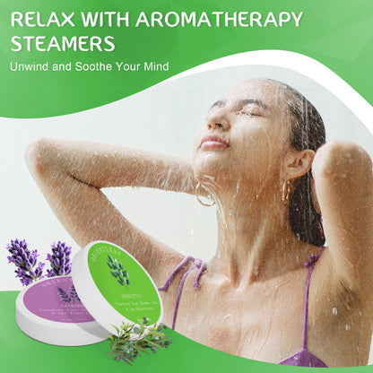 Bombas de ducha de aromaterapia con vaporizador de ducha, 8 unidades, con aceites esenciales naturales