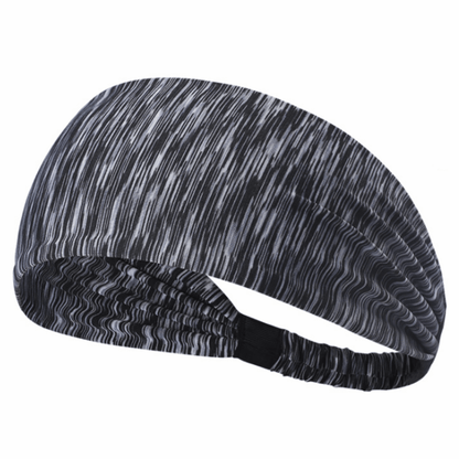 Bandeau extra-large anti-transpiration pour le sport et le fitness