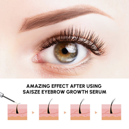 1 sérum pour cils à la biotine, sérum booster pour des cils plus longs, plus fournis et