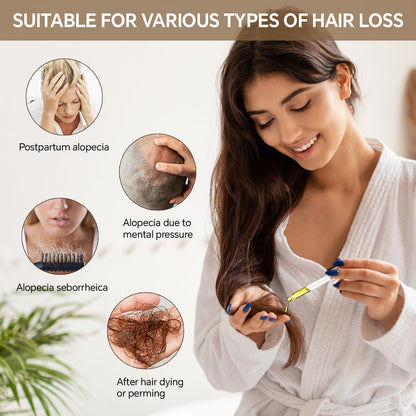 Huile essentielle de Batana pour le soin des cheveux, 100 % pure et naturelle, 57 ml