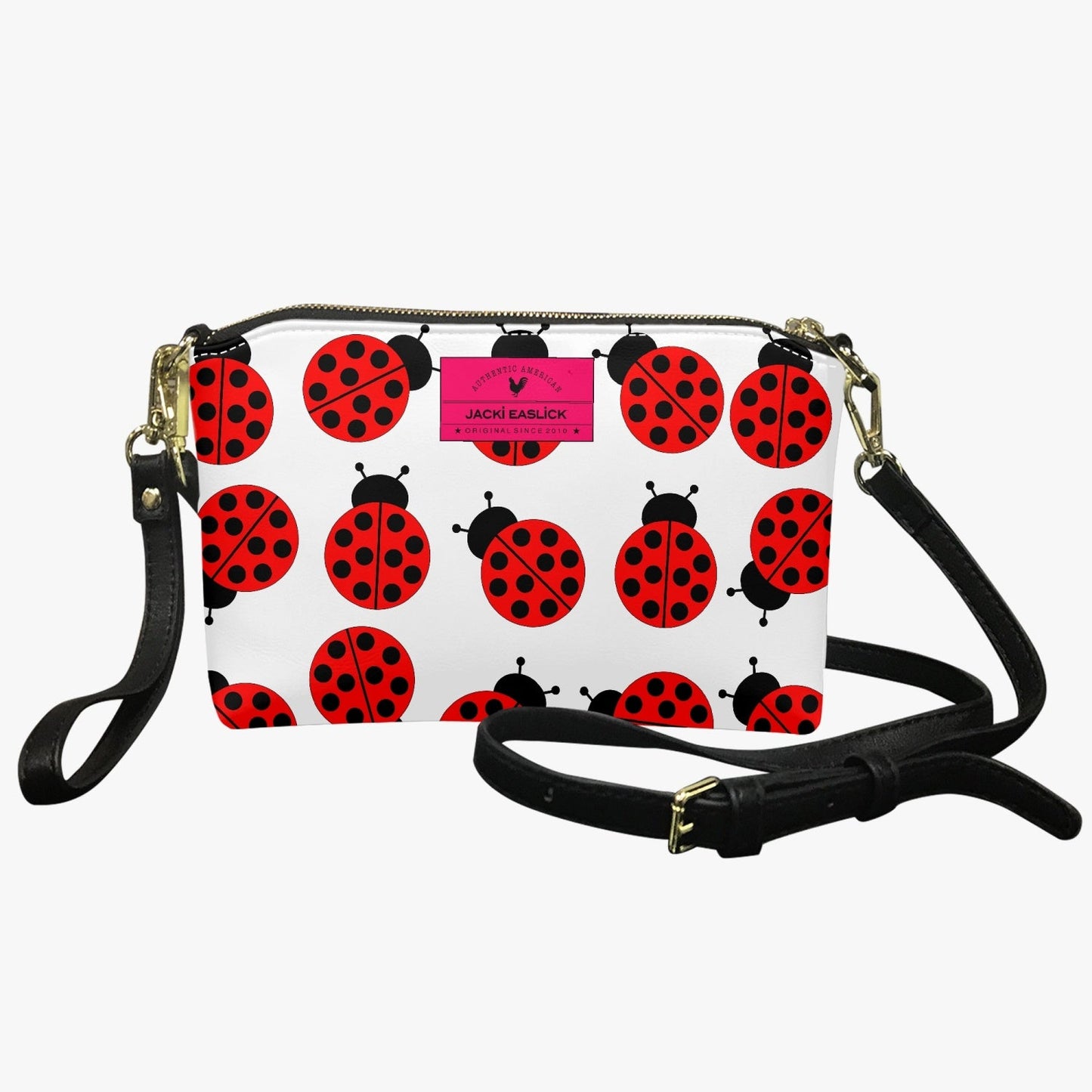 Petite pochette à poignet coccinelle Jacki Easlick