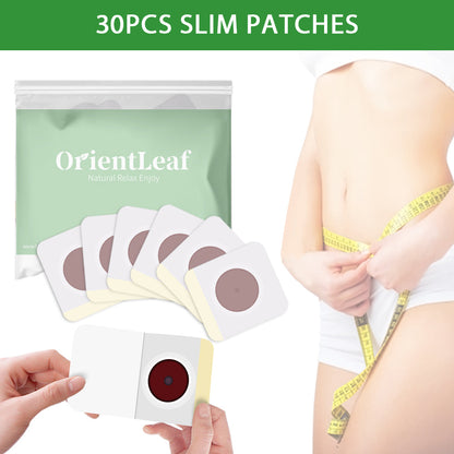 Patchs amincissants pour perte de poids, 30/60 pièces, produits brûle-graisses, perte de poids