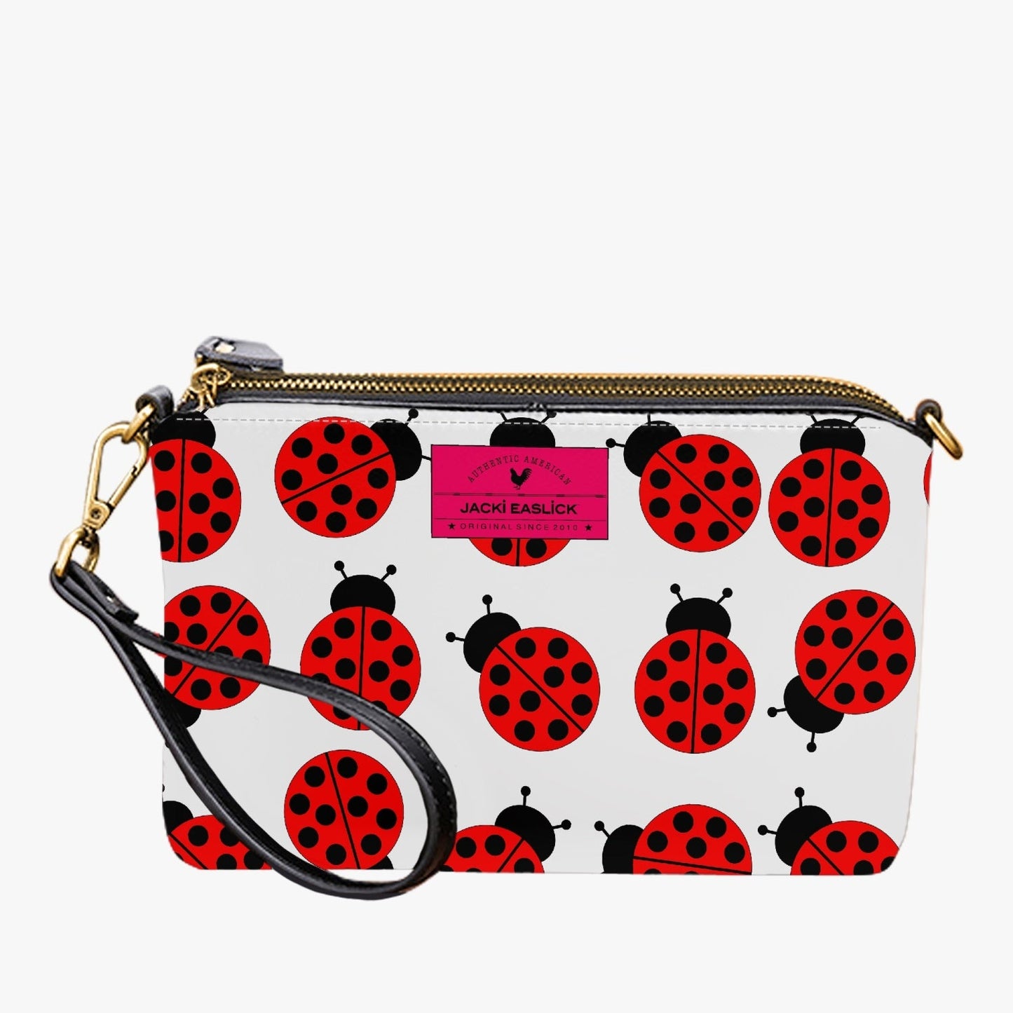 Petite pochette à poignet coccinelle Jacki Easlick