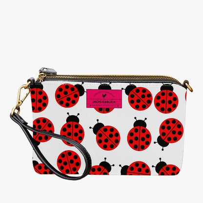 Petite pochette à poignet coccinelle Jacki Easlick