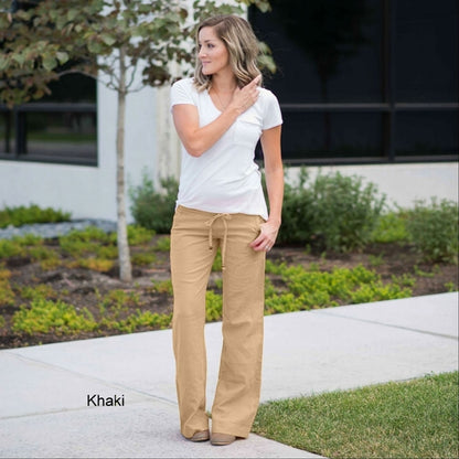 Pantalon de travail en lin