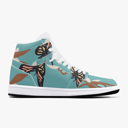 Baskets montantes en cuir Jacki Easlick Butterfly 