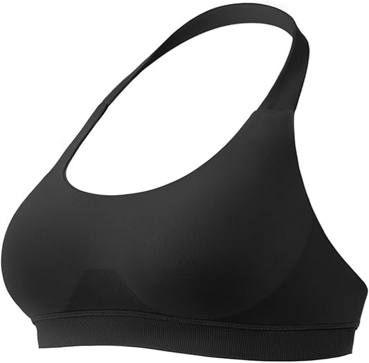 Bralette de encaje sin costuras Only Thanks Halter – Negro XL