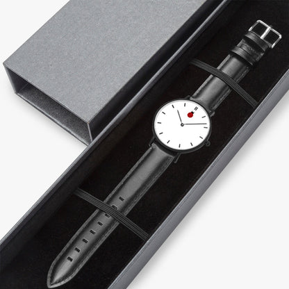 Reloj de cuarzo Jacki Easlick Ladybug con correa de piel ultrafina
