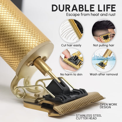 Cortapelos para hombre, profesional, resistente al agua