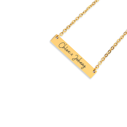 Collar de barra horizontal personalizado Jacki Easlick®