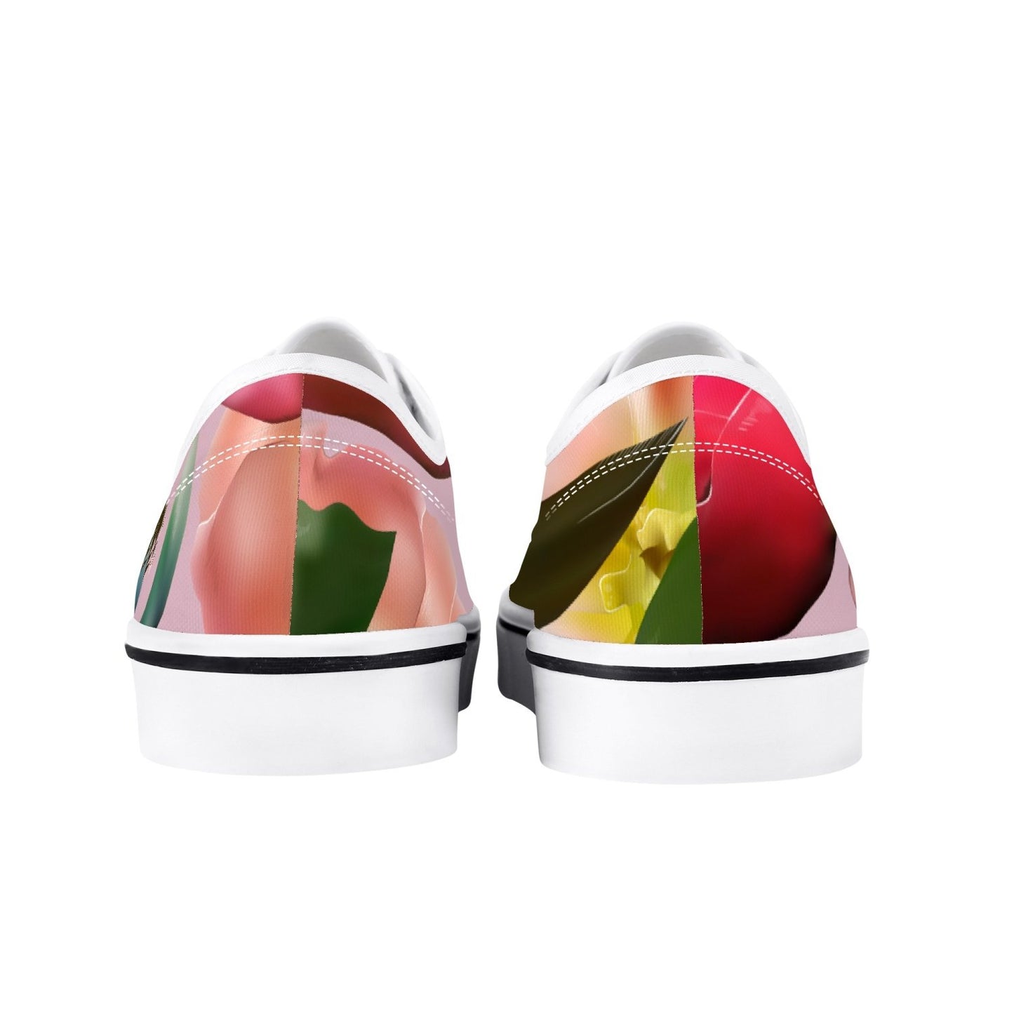 Zapatillas Jacki Easlick de lona con estampado floral de jardín 