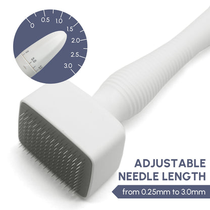 Stylo à aiguilles réglables en titane pour micro-aiguilles Derma