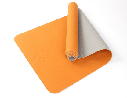 Tapis de yoga TPE bicolore de qualité supérieure