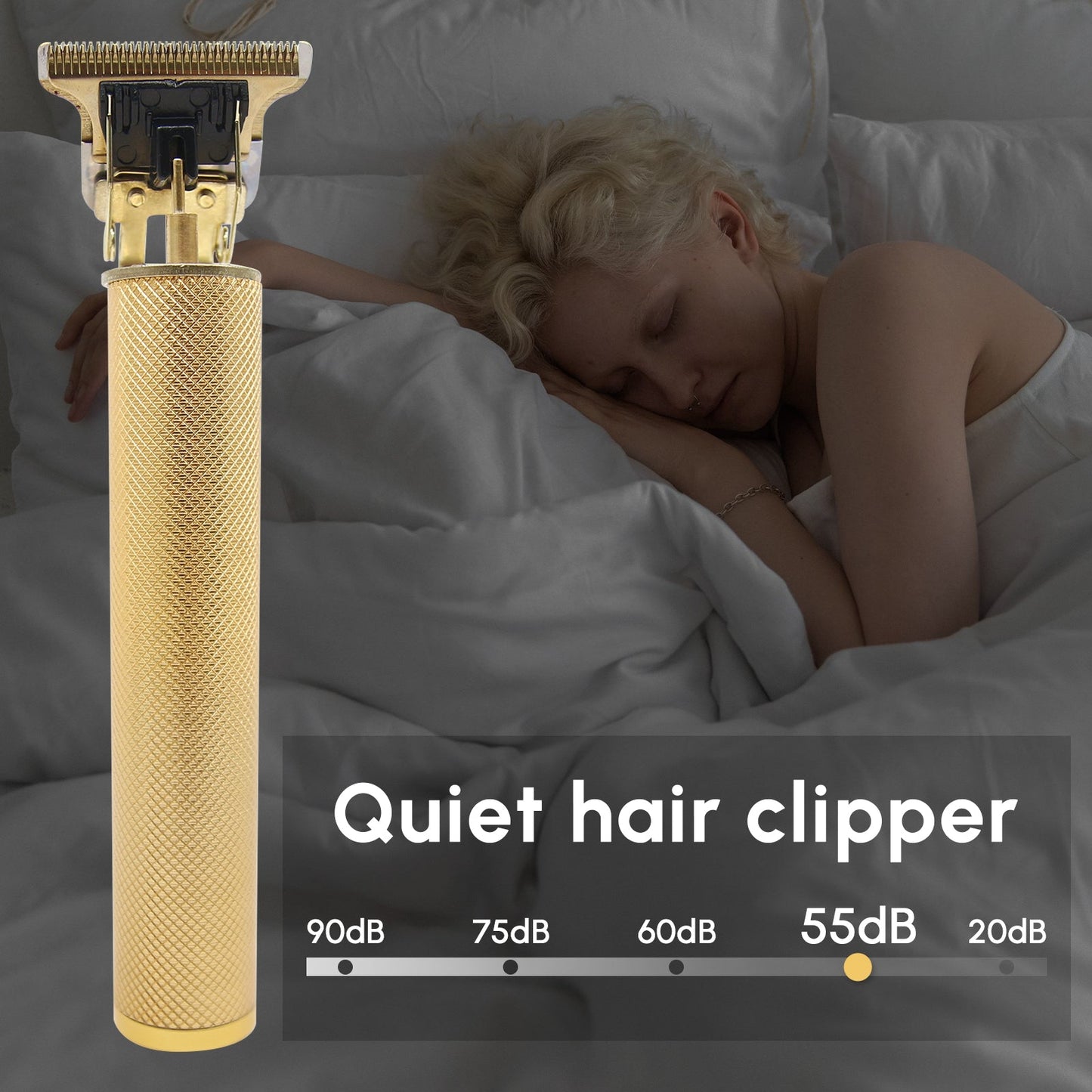 Cortapelos para hombre, profesional, resistente al agua