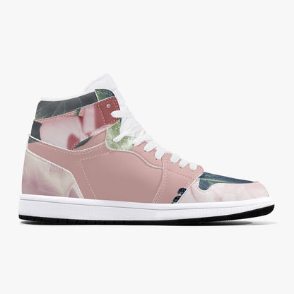 Baskets montantes en cuir à motif floral Jacki Easlick 