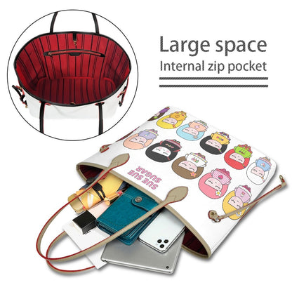 Bolso de hombro de PU Sue Sue Sweet con minibolsito