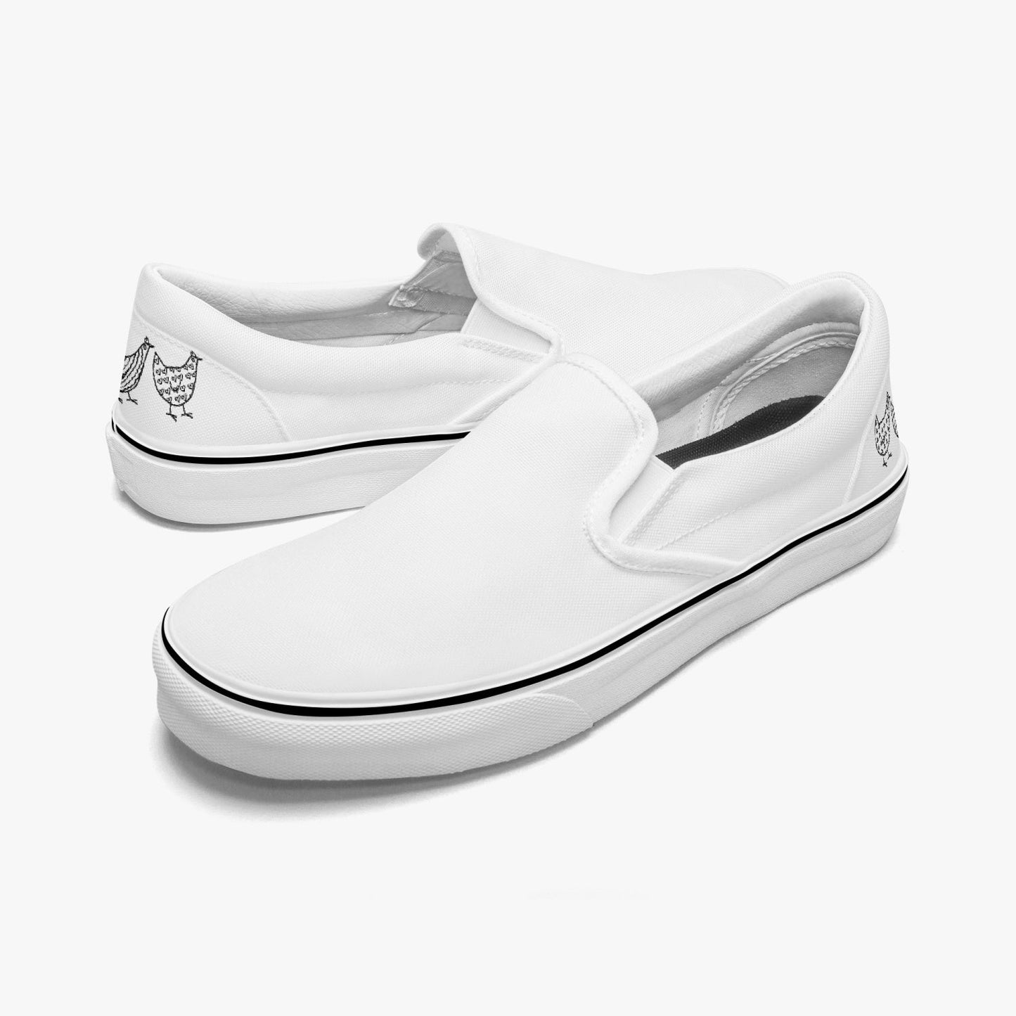 Zapatos sin cordones Jacki Easlick Three Chickens 