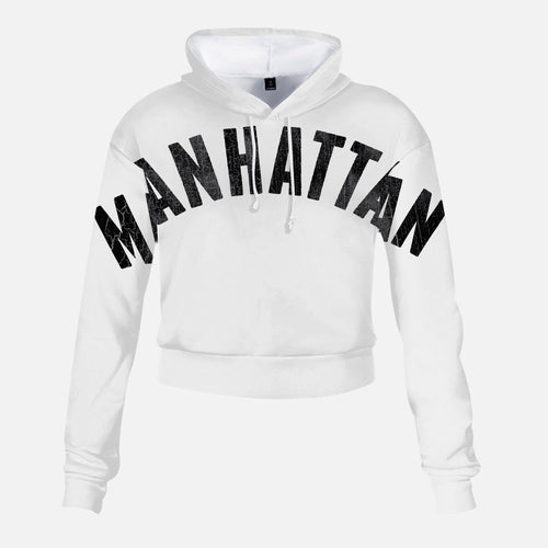 Sweat-shirt court taille haute Manhattan de Jacki Easlick