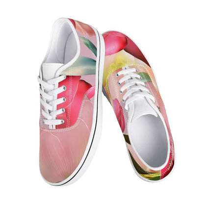 Zapatillas Jacki Easlick de lona con estampado floral de jardín 