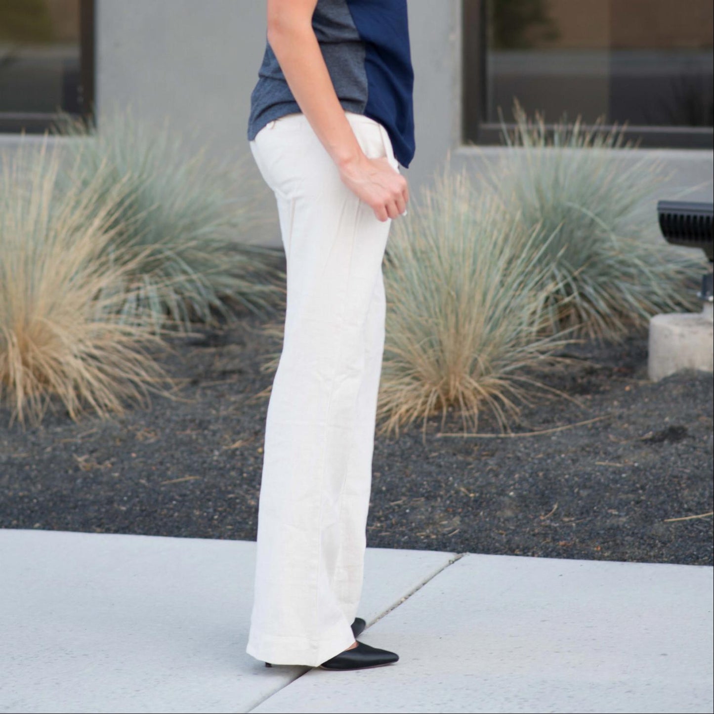 Pantalon de travail en lin