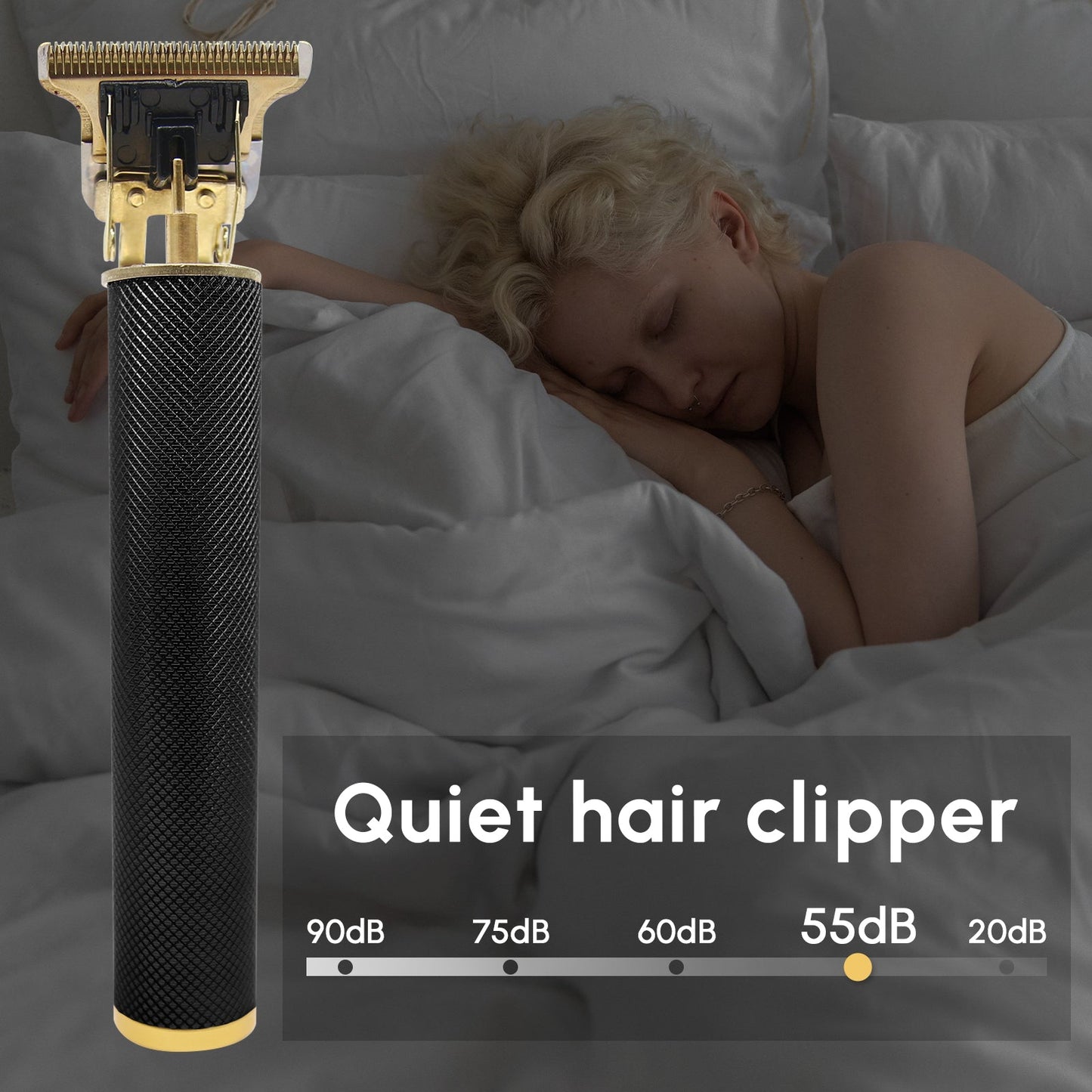 Cortapelos para hombre, profesional, resistente al agua