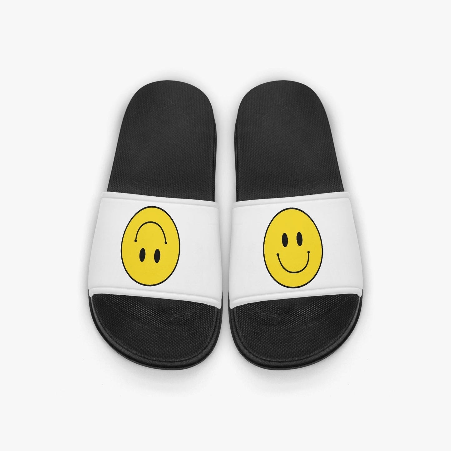Zapatos de playa Jacki Easlick Smiley Face sin cordones - Negro 