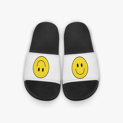 Zapatos de playa Jacki Easlick Smiley Face sin cordones - Negro 