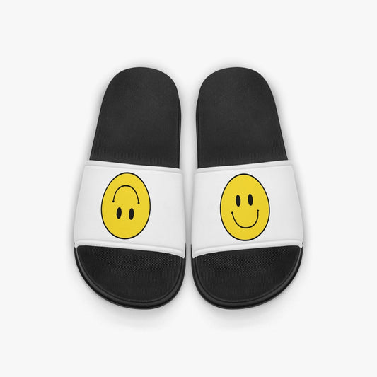 Chaussures de plage Jacki Easlick Smiley Face - Noires 