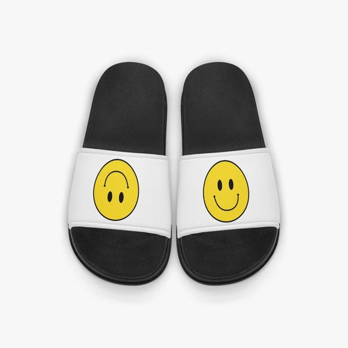 Zapatos de playa Jacki Easlick Smiley Face sin cordones - Negro 