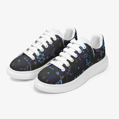 Zapatillas de cuero con estampado arquitectónico Jacki Easlick 
