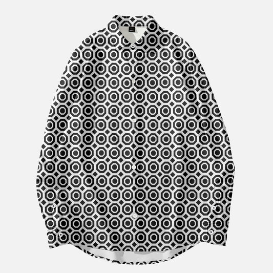 Chemise à manches longues à imprimé graphique Jacki Easlick