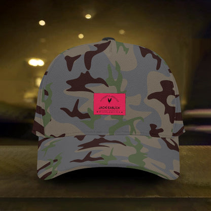 Sombrero elegante de camuflaje Jacki Easlick