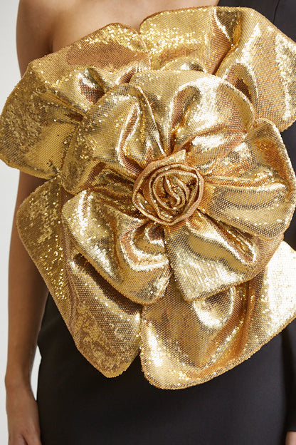 Vestido Petal Glow