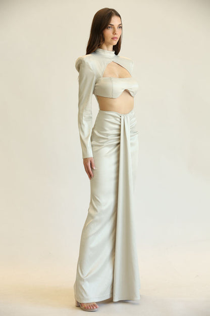 Vestido con aberturas Opulence 