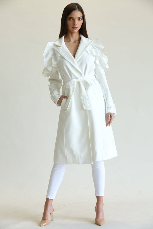 Manteau élégant pour femme en hiver