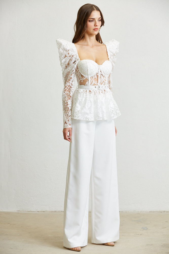 Conjunto de top y pantalón Freya 