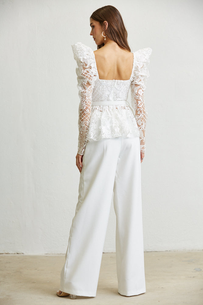 Conjunto de top y pantalón Freya 